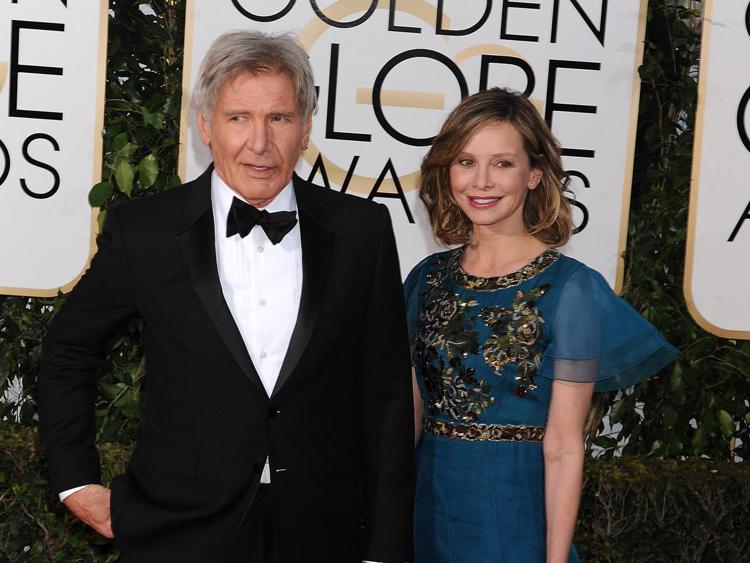 Harrison Ford e la moglie Calista Flockhart (Fotogramma) - FOTOGRAMMA