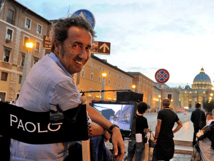 Paolo Sorrentino sul set di 'The Young Pope' (Foto Gianni Fiorito) - Gianni Fiorito