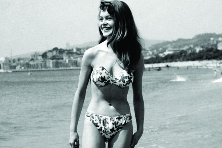 Brigitte Bardot con indosso uno dei primi bikini