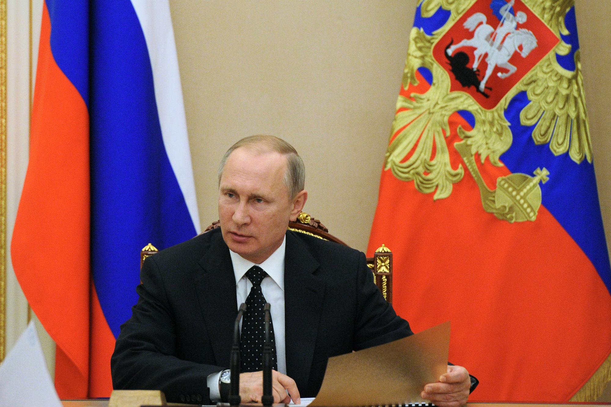 Vladimir Putin, presidente della Federazione Russa (Afp)