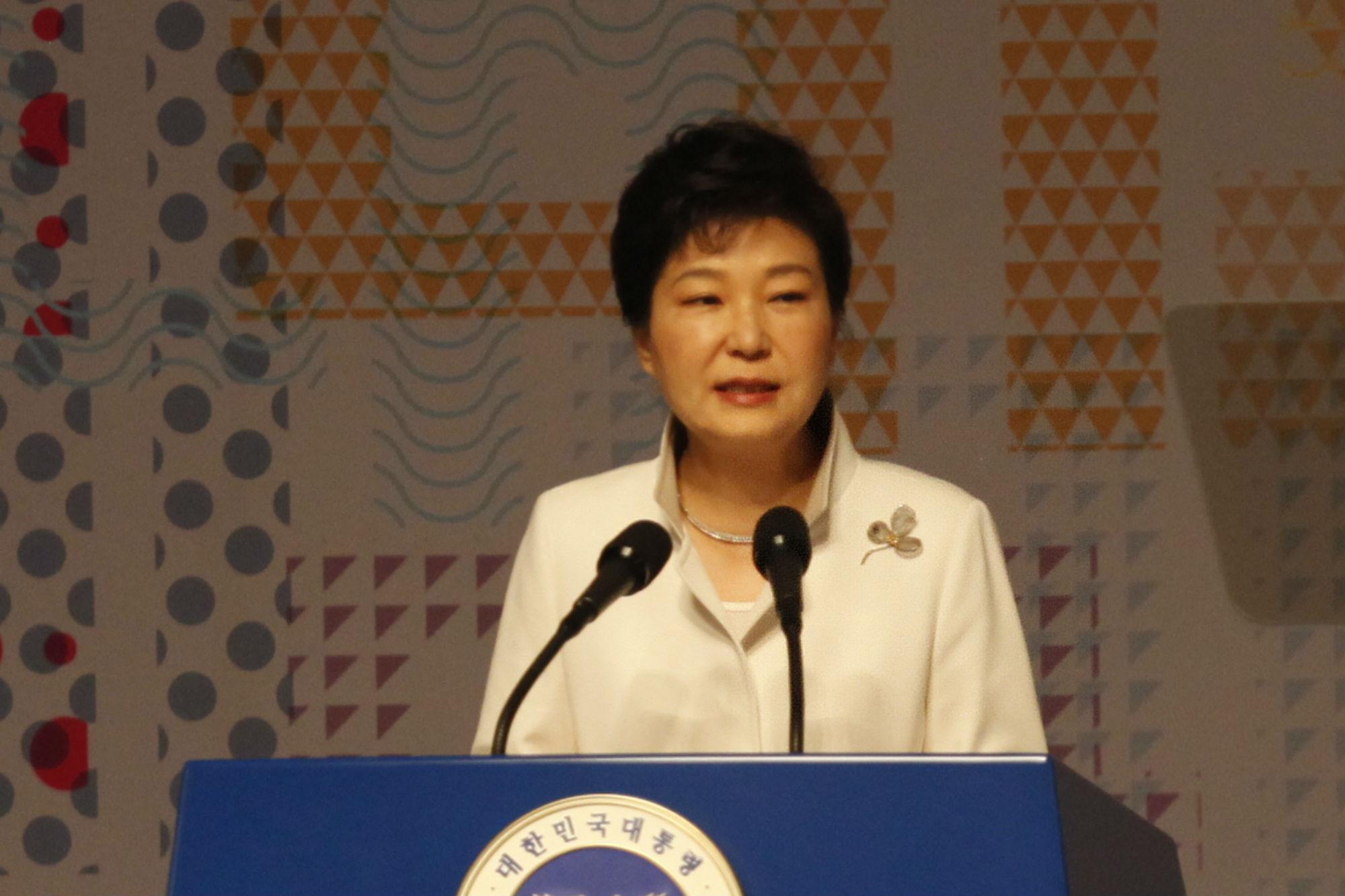 Park Geun-hye, presidente della Corea del Sud (Xinhua)