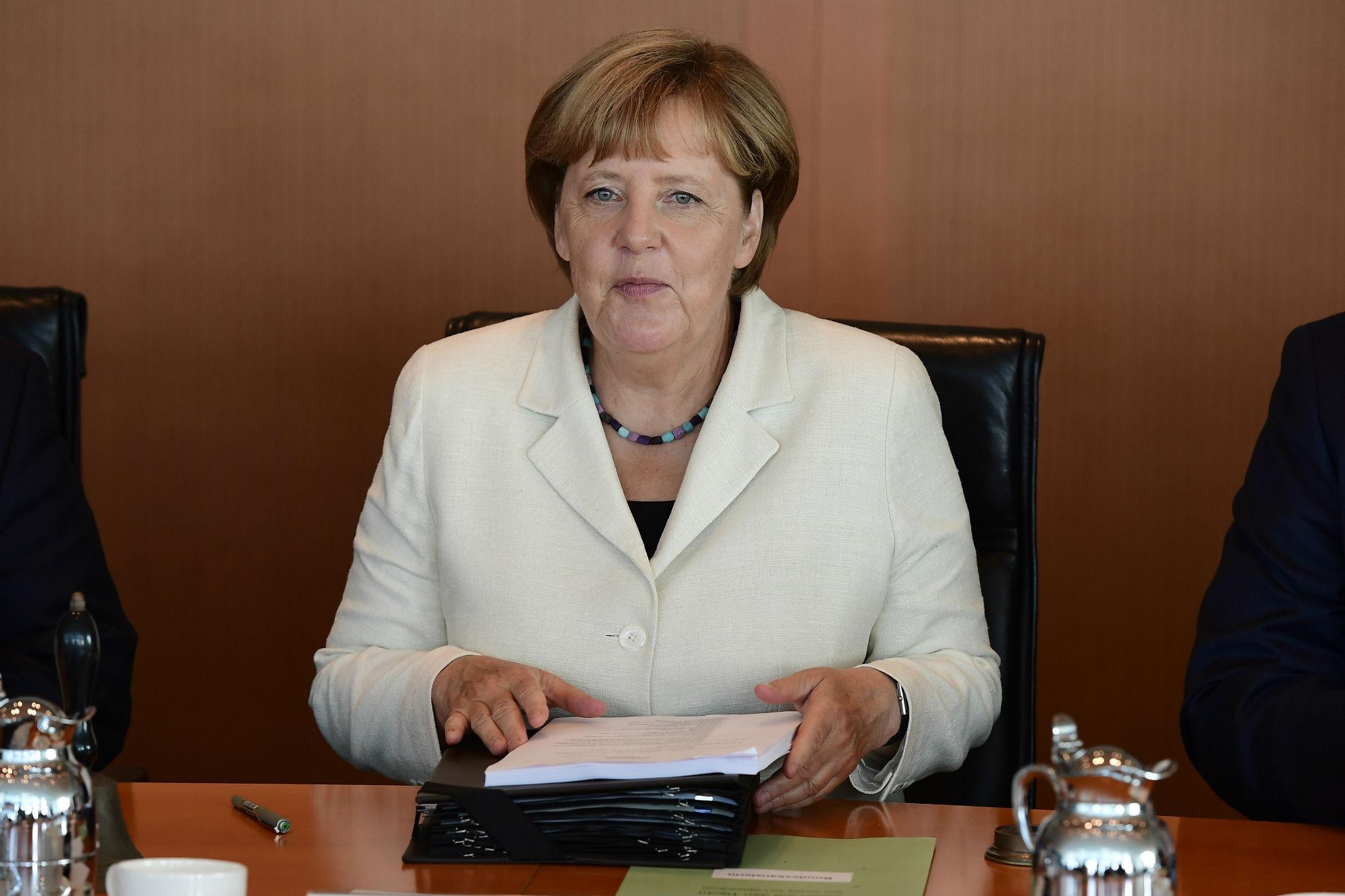Angela Merkel, cancelliere tedesco (Afp)