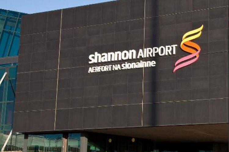 L'aeroporto di Shannon (foto da Twitter)