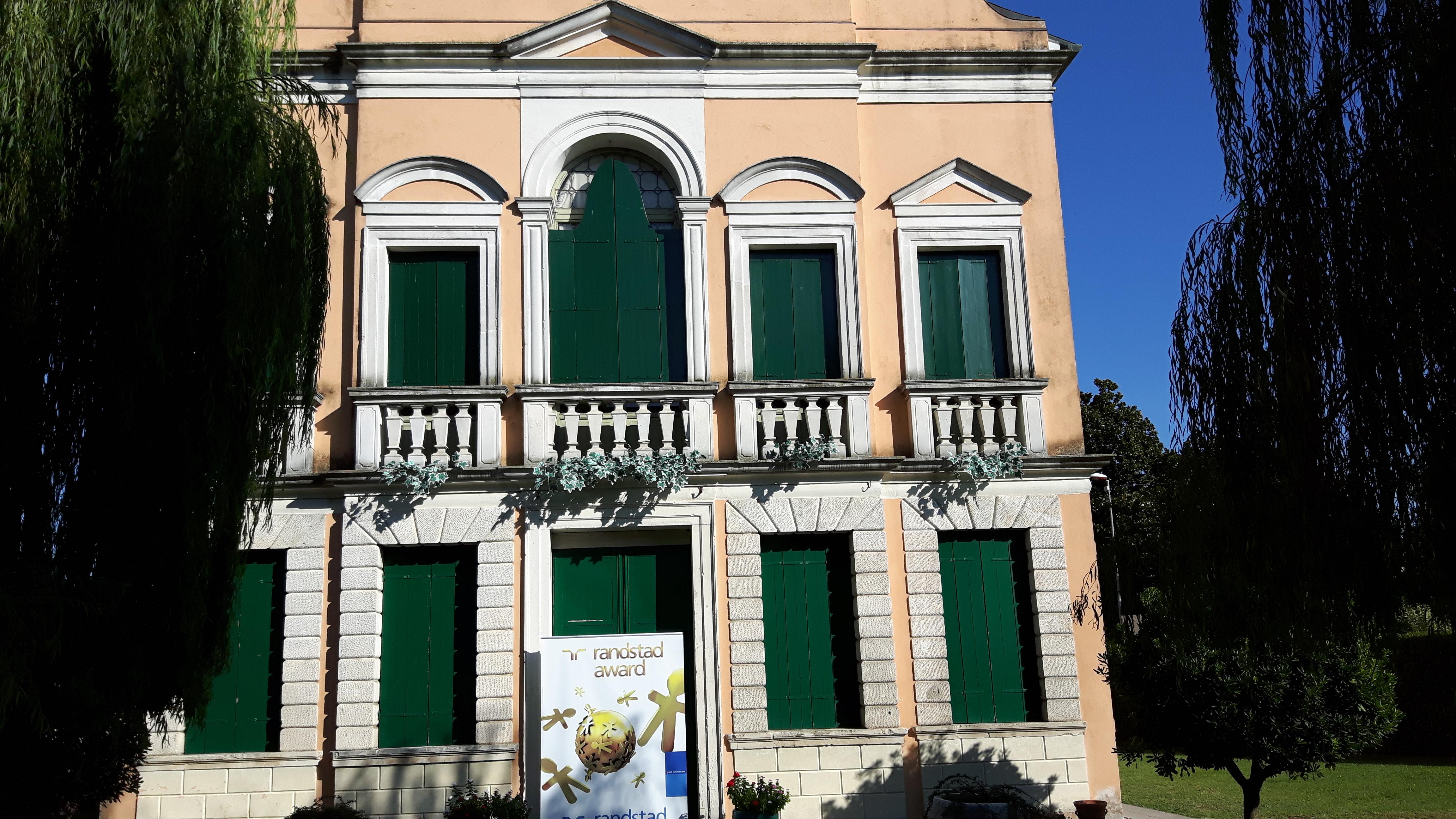 Villa Da Ponte, a Cadoneghe (Padova) dove sono stati assegnati i Regional Randstad Award Nord-Est per il 2016 