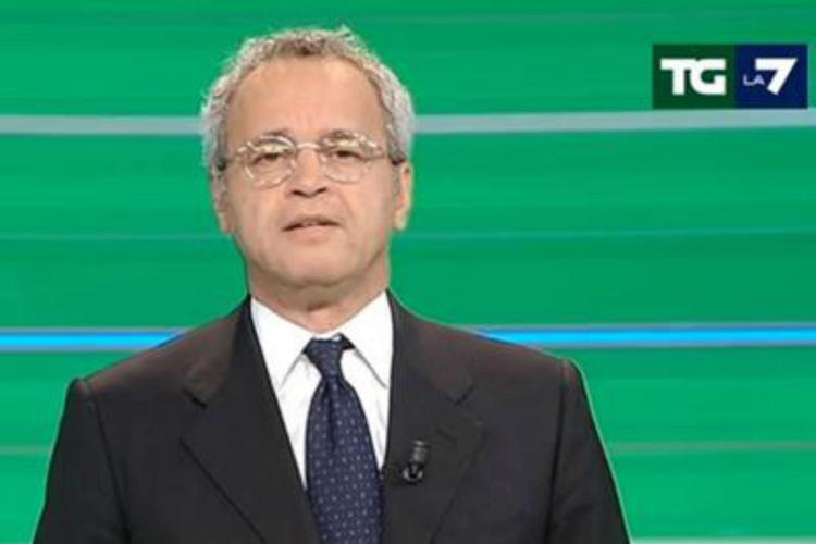 Enrico Mentana (Fermo immagine dal video)