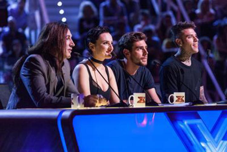 I quattro giudici di X Factor, Manuel Agnelli, Arisa, Alvaro Soler e Fedez