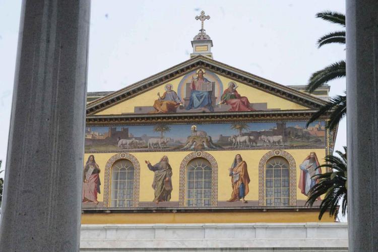 Basilica di San Paolo a Roma (FOTOGRAMMA) - (FOTOGRAMMA)
