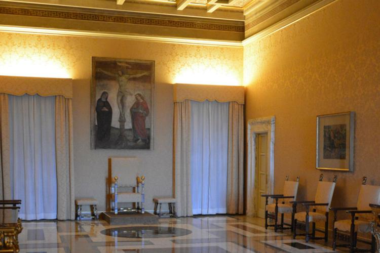 Sala del Concistoro, immagini del Vaticano