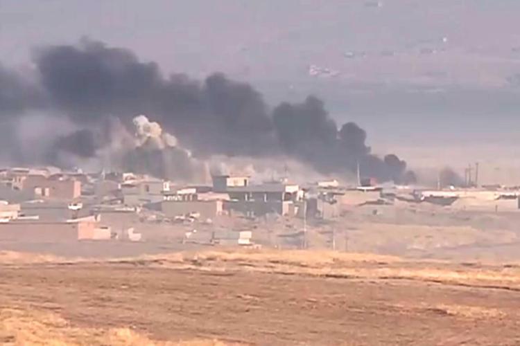 Mosul, l’esplosione in diretta /Video