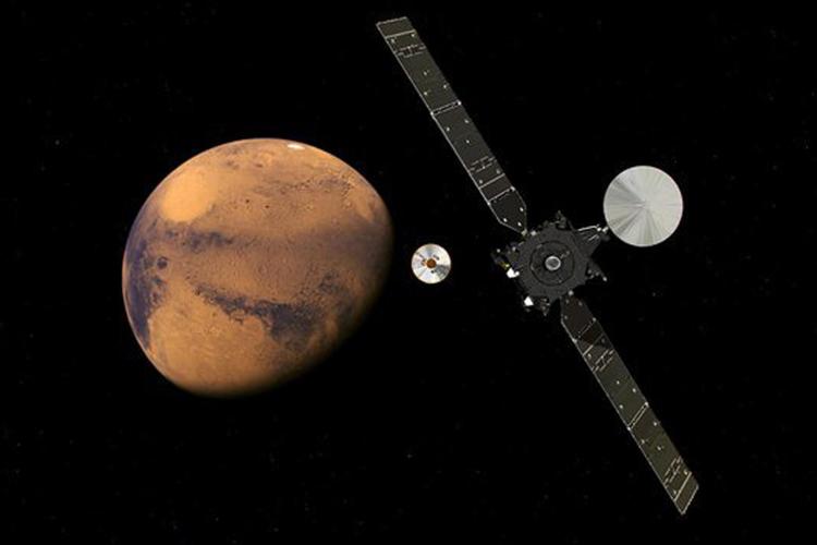 L'Italia su Marte, viaggio da 55 milioni di km: mercoledì il lander Schiaparelli sul pianeta rosso