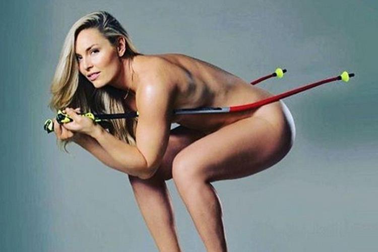 Nuda con le racchette da sci, Lindsey Vonn si racconta: 