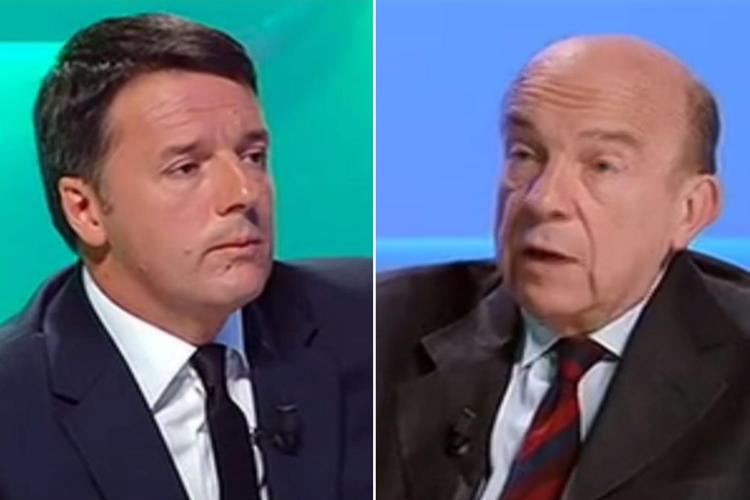 Referendum, scontro Renzi-Zagrebelsky in tv: 