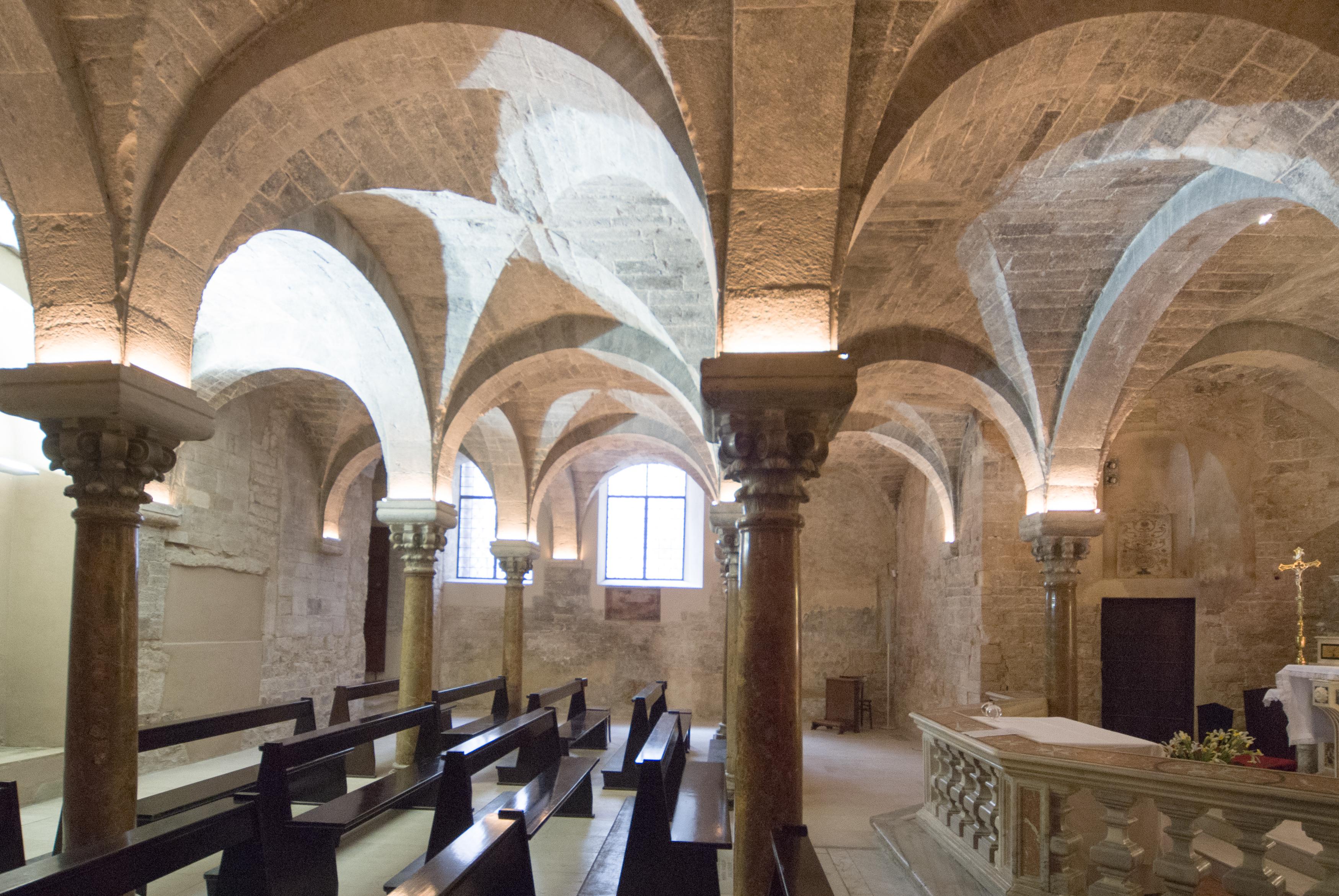 Bisceglie, Cattedrale, cripta (foto di Natalino Russo)