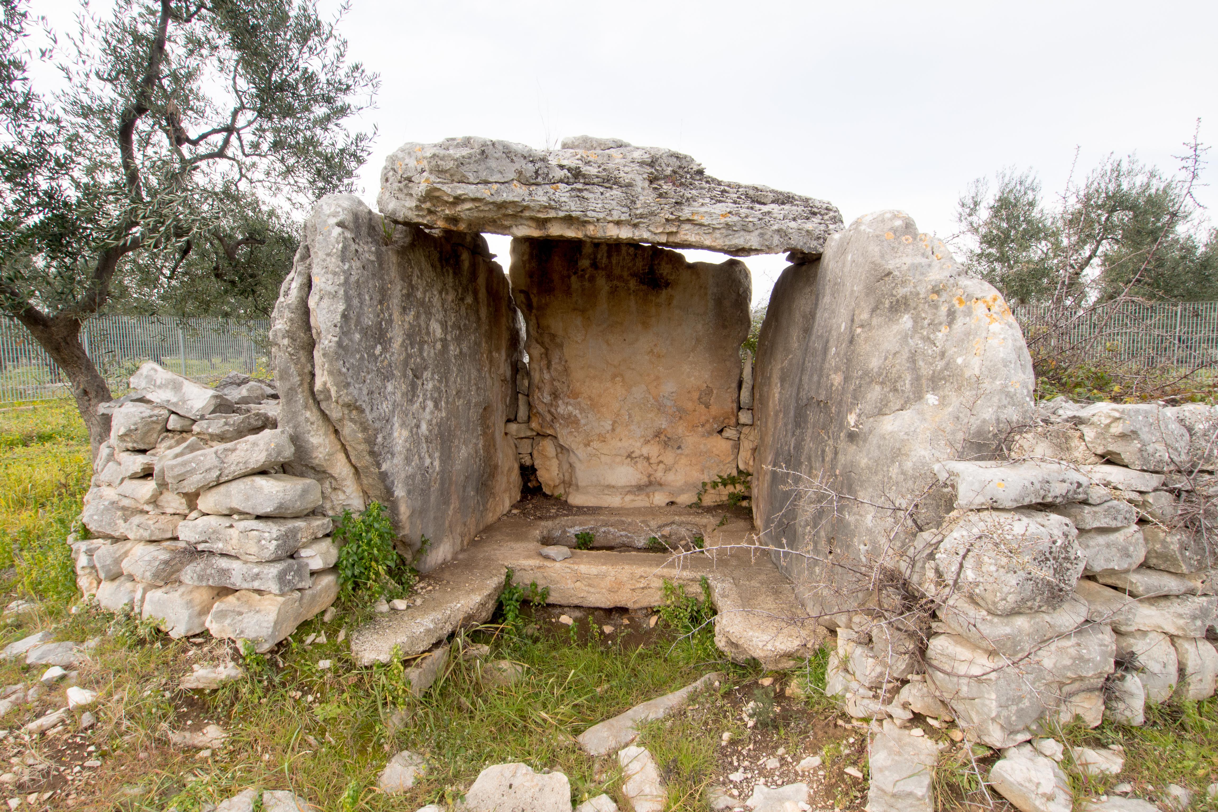 Corato, dolmen 'dei Paladini' o 'di Corato' (foto di Natalino Russo)