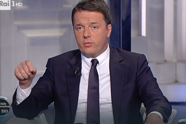 Referendum, Renzi: 