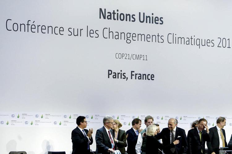 La conferenza sul Clima Cop21 a Parigi nel dicembre 2015 (FOTOGRAMMA) - (FOTOGRAMMA)