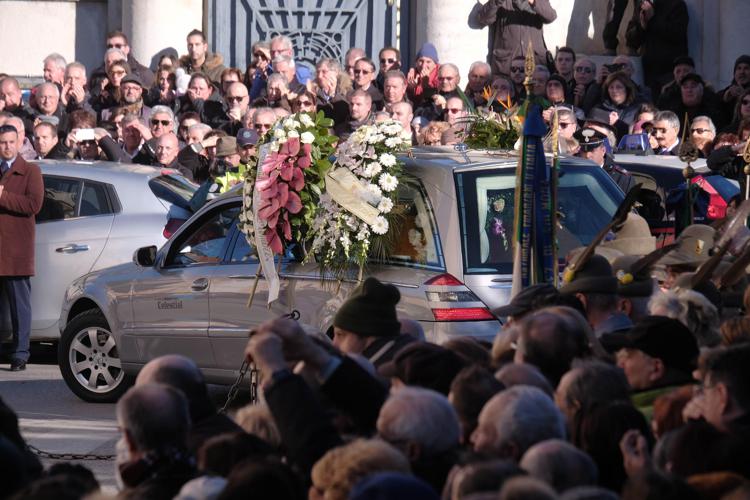 Funerali di Fabrizia Di Lorenzo, la ragazza di Sulmona uccisa nell' attentato di Berlino (Foto Fotogramma) - FOTOGRAMMA