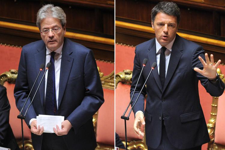'Mani in tasca' vs 'responsabilità', Renzi-Gentiloni pareggiano al Senato