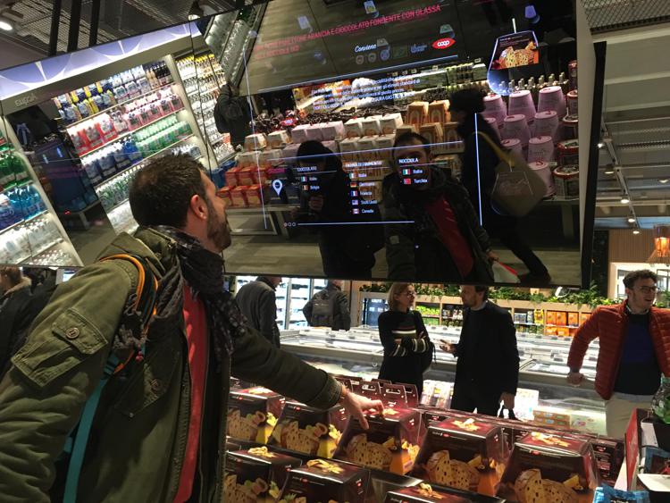 Coop: Pedroni inaugura a Milano il primo Supermercato del Futuro