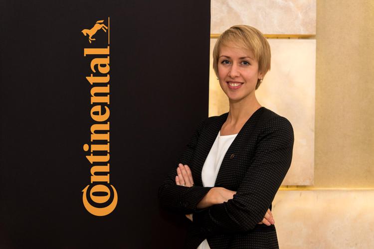 Lucy Edwards, marketing manager passenger & light truck di Continental Italia Spa