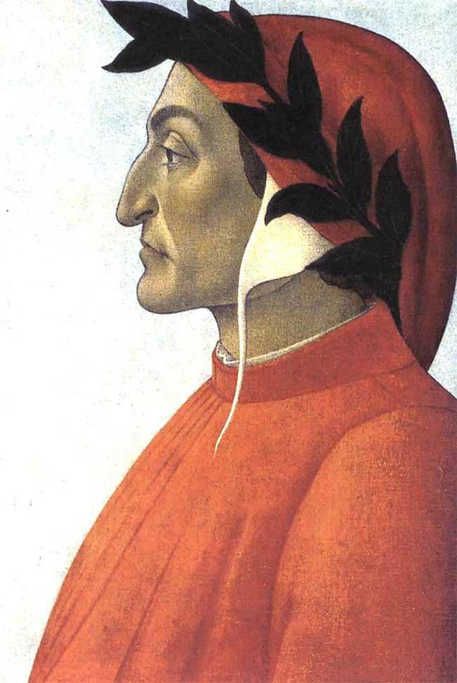Inspired by Sandro Botticelli’s Portrait of Dante, c. 1495. (FOTO©Stefano Bolcato/IBERPRESS)
