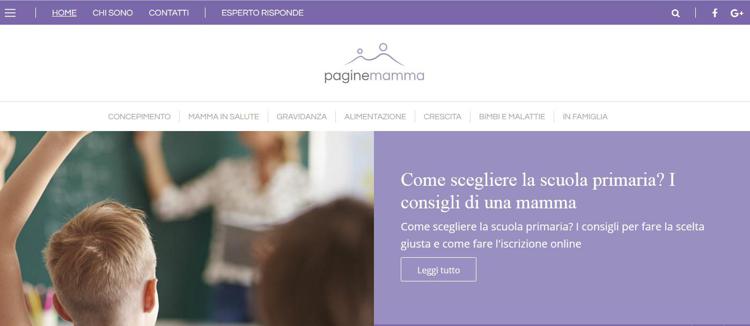 Salute: online Paginemamma, si rinnova blog dedicato a madri e bimbi