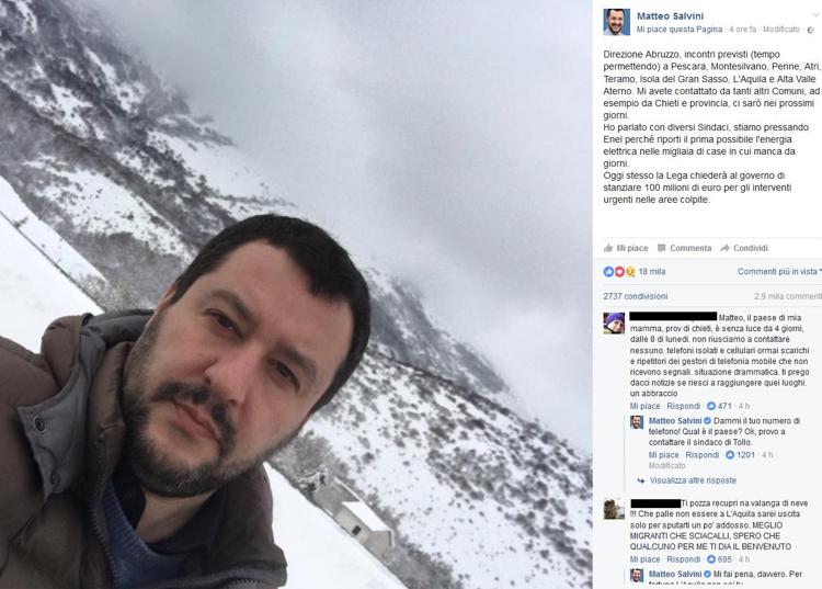 (Facebook /Matteo Salvini)