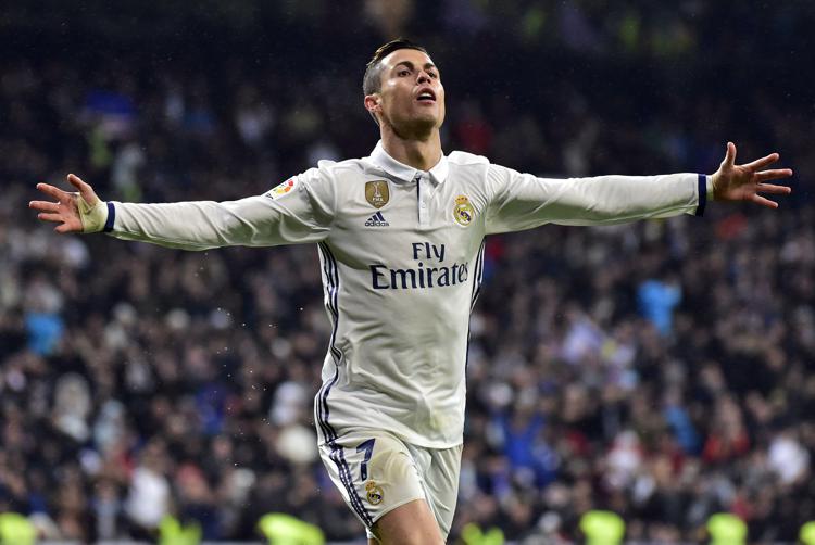 L'attaccante del Real Madrid, il portoghese Cristiano Ronaldo  - (AFP)
