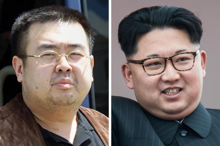 Kim Jong-Nam e Kim Jong-Un (AFP PHOTO)