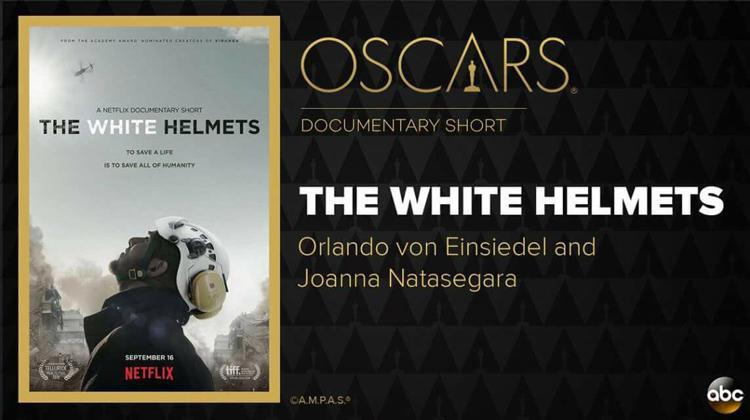 Oscar: vince 'The White Helmets', il corto sui soccorritori-eroi della Siria
