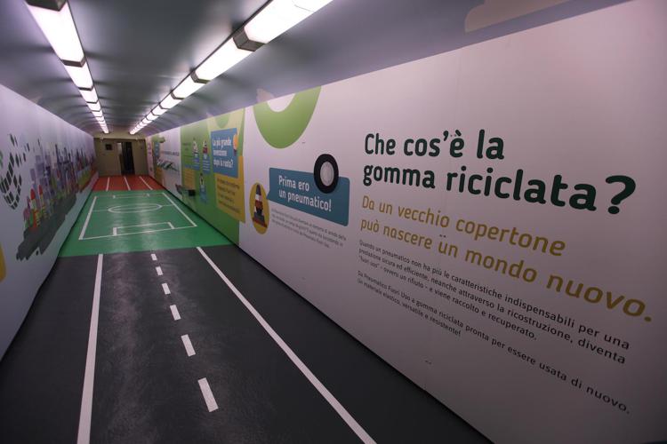 Ambiente: con Treno Verde la città di gomma riciclata Ecopneus arriva in Sicilia