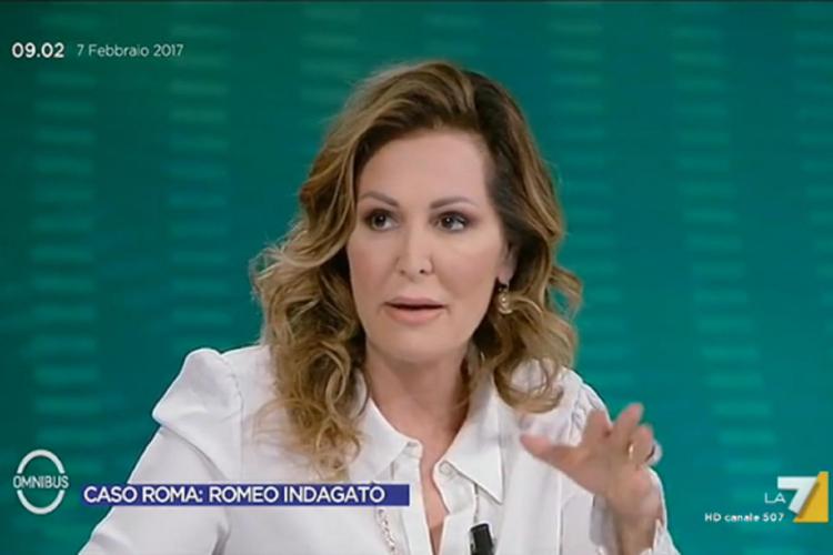 Daniela Santanchè (fermo immagine video La7)