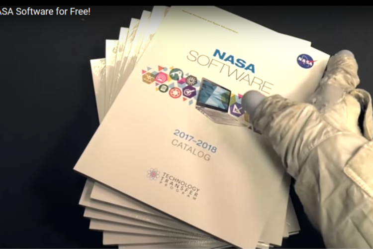 Il catalogo software della Nasa (Foto dal sito NASA)