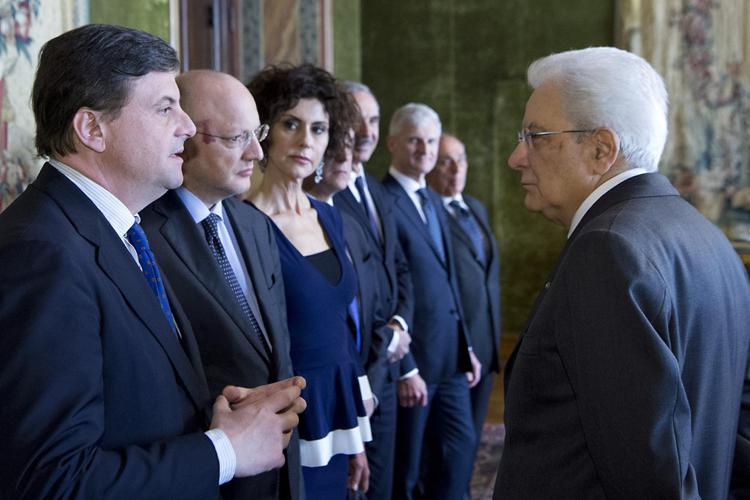 Il ministro Calenda con il presidente Mattarella (dal sito del Quirinale)