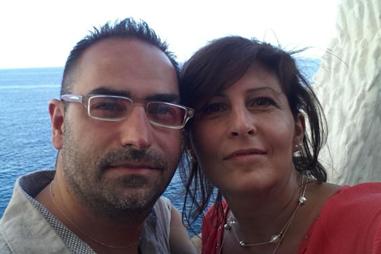 Paola Tomassini con il fidanzato Marco Vagnarelli, anche lui rimasto ucciso (Foto da Facebook)  