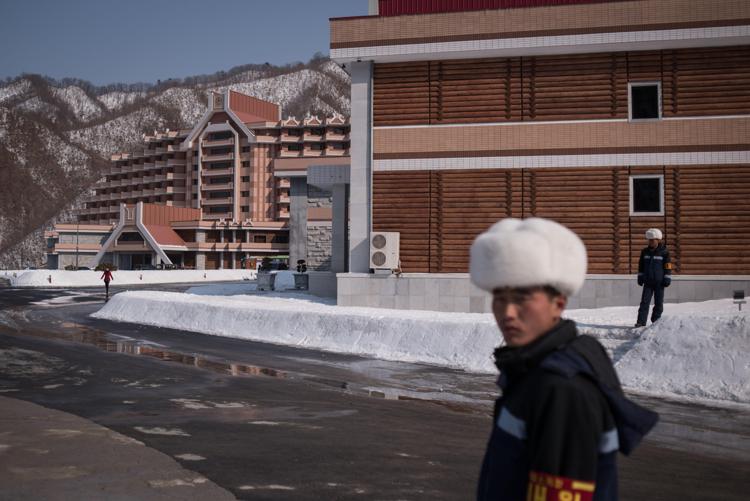 La regione nordcoreana del Masikryong, ad est del Paese, dove si trova Wonsan (AFP PHOTO) - (AFP PHOTO)