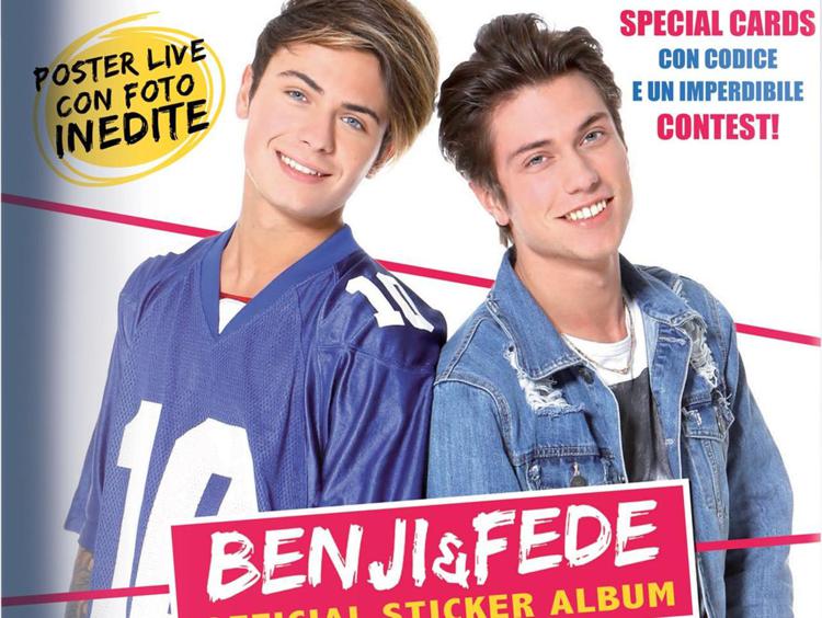Benji & Fede diventano figurine Panini, prima band italiana sugli stickers