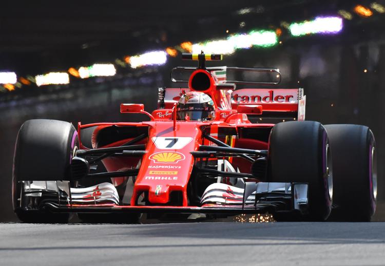 Il finlandese della Ferrari Kimi Raikkonen (AFP PHOTO) - (AFP PHOTO)