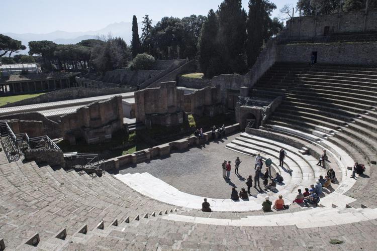 Il Teatro Grande di Pompei (foto  Marco Ghidelli)