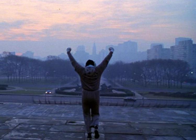 Sylvester Stallone in 'Rocky' (Fermo immagine dal film)