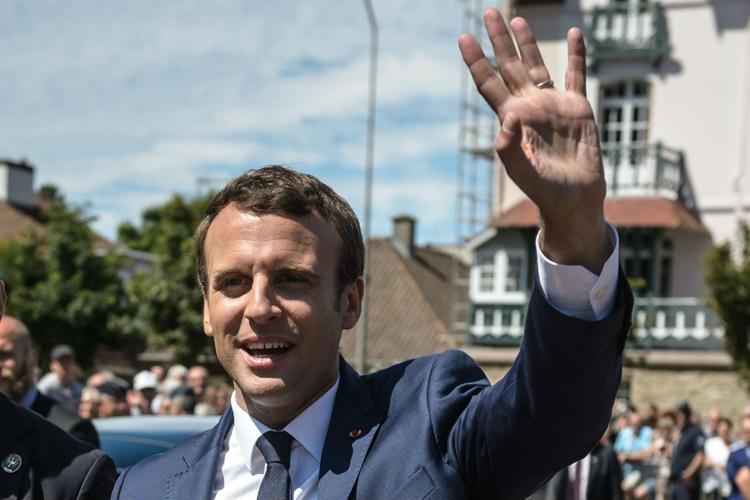 Il presidente francese Emmanuel Macron (Afp) - AFP