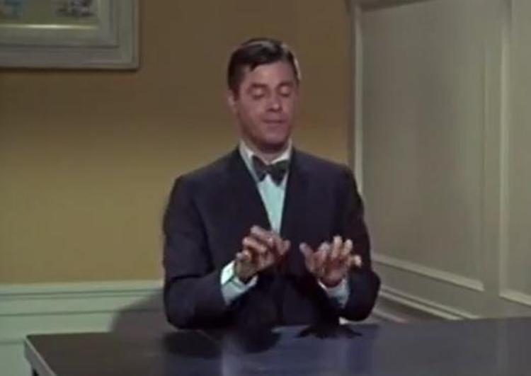 Jerry Lewis nella celebre scena della macchina da scrivere