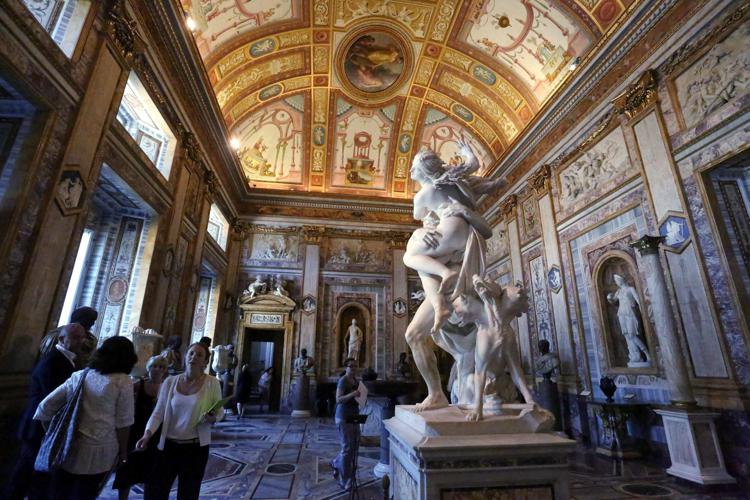 Galleria Borghese a Roma (Fotogramma) - FOTOGRAMMA