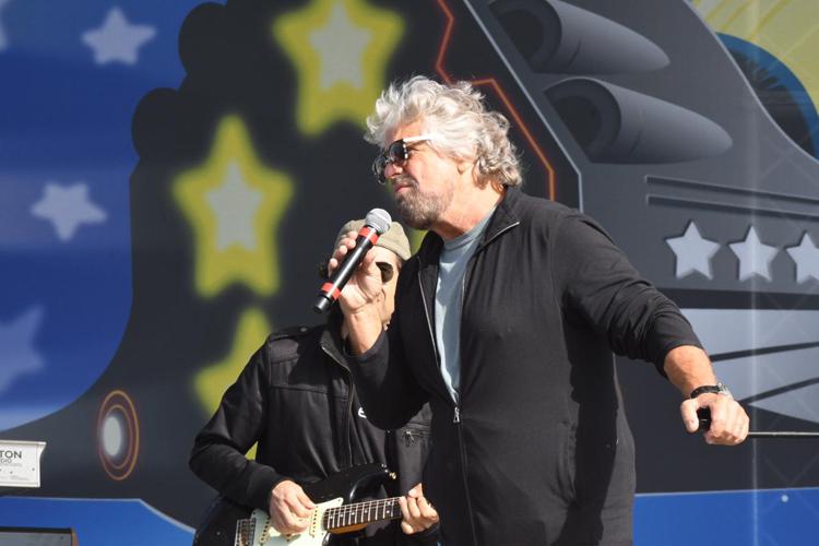 Beppe Grillo (Foto Adnkronos)