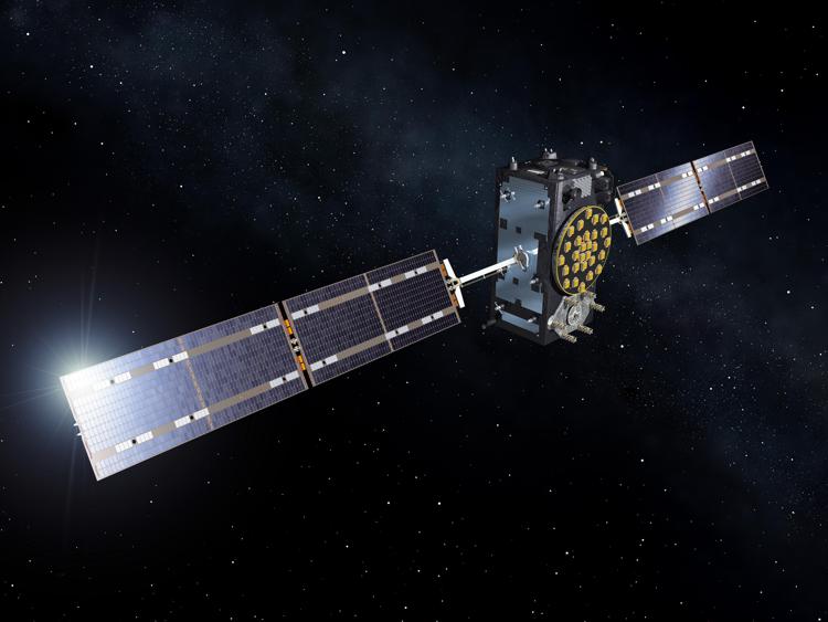 Un satellite di Galileo (Foto ESA-Ufficio Stampa Leonardo)