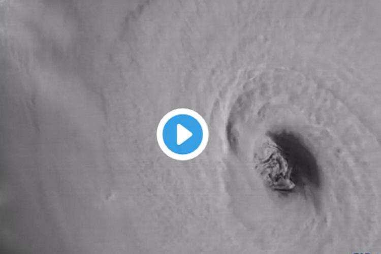 Uragano Irma, le immagini dal satellite