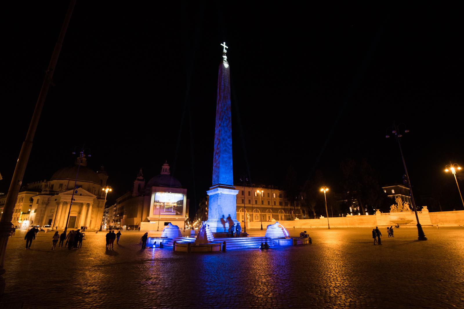 Fontana dei Leoni di piazza del Popolo