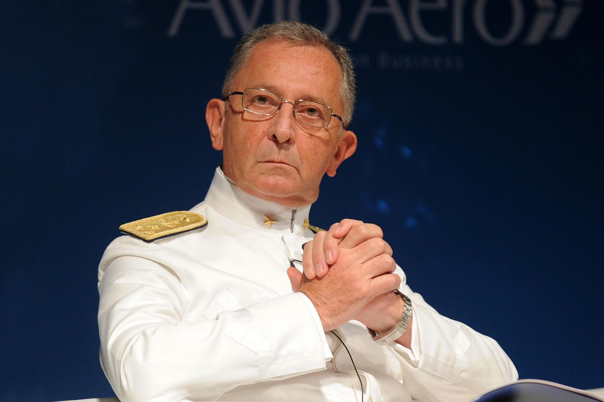 Il capo di stato maggiore della Marina militare, Valter Girardelli (Fotogramma)