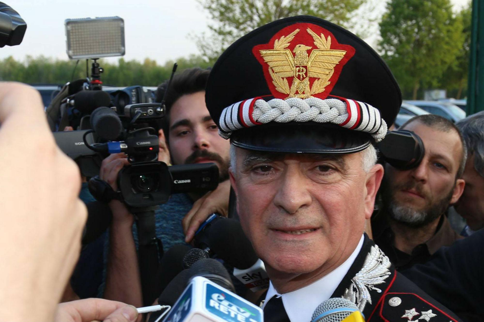 Il comandante generale dell'Arma dei Carabinieri, Tullio del Sette (Fotogramma)