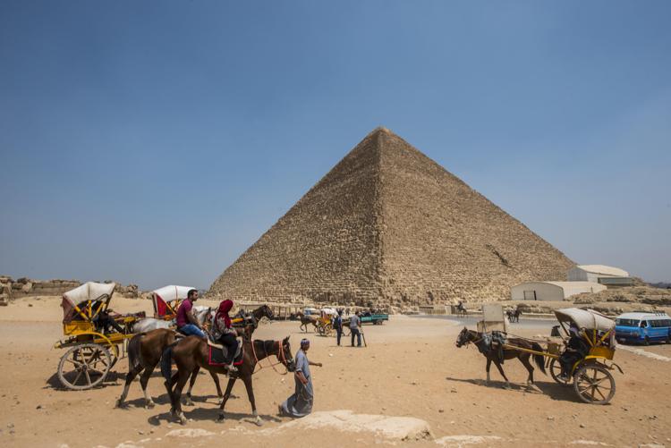 La piramide di Cheope (Afp photo / Khaled Desouki) - AFP